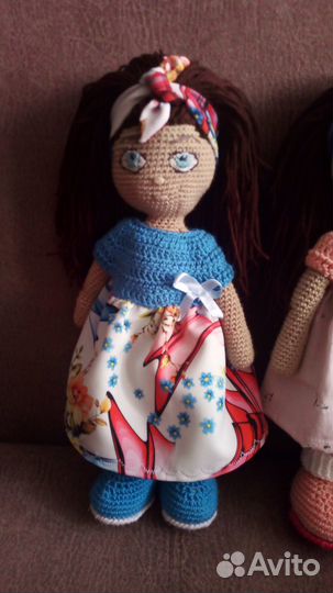 Вязаная кукла