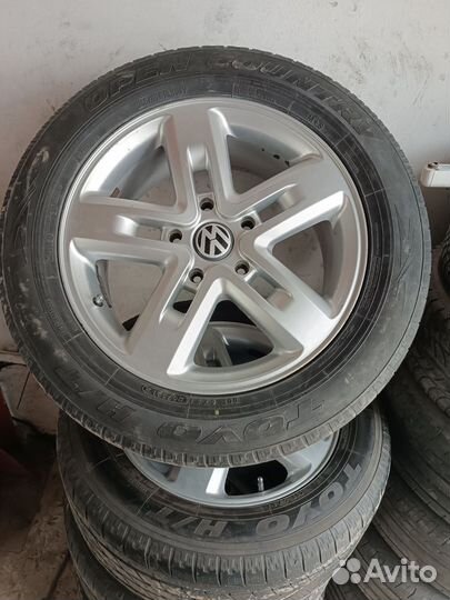 Литые диски r18255/55 на Touareg