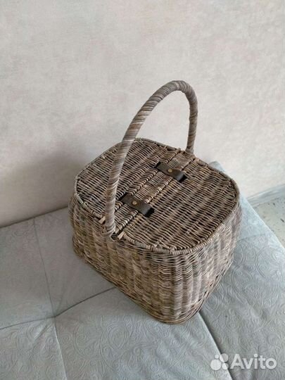 Корзина плетеная