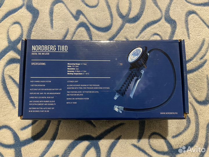 Новый манометр Nordberg TI8D