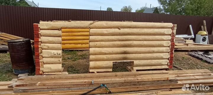 Сруб бани б/у