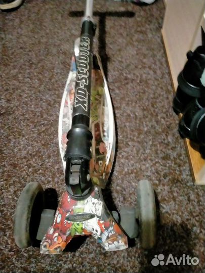 Самокат детский трехколесный