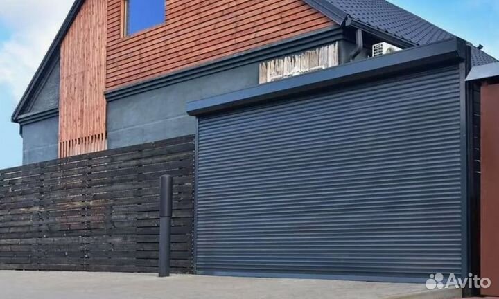 Скоростные рулонные ворота антивандальные