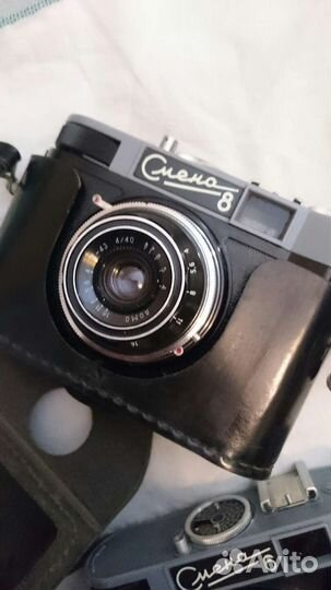 Фотоаппараты Смена - 2/6/8/35 и Чайка 2 СССР