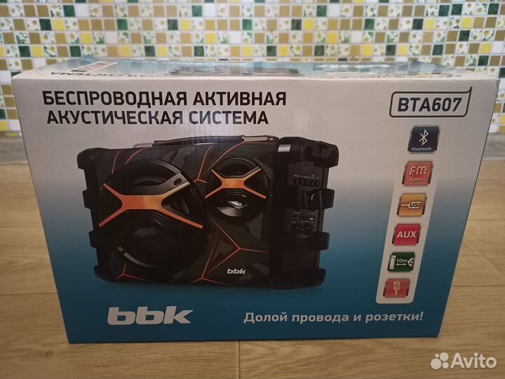 Портативная колонка BBK