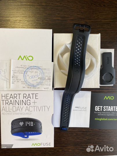 Пульсометр Фитнес-браслет Mio Fuse