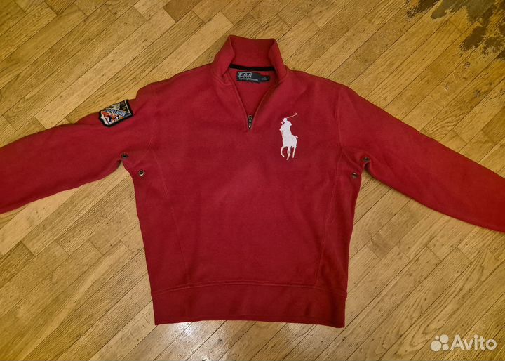 Винтажный тёплый джемпер Polo Ralph Loren