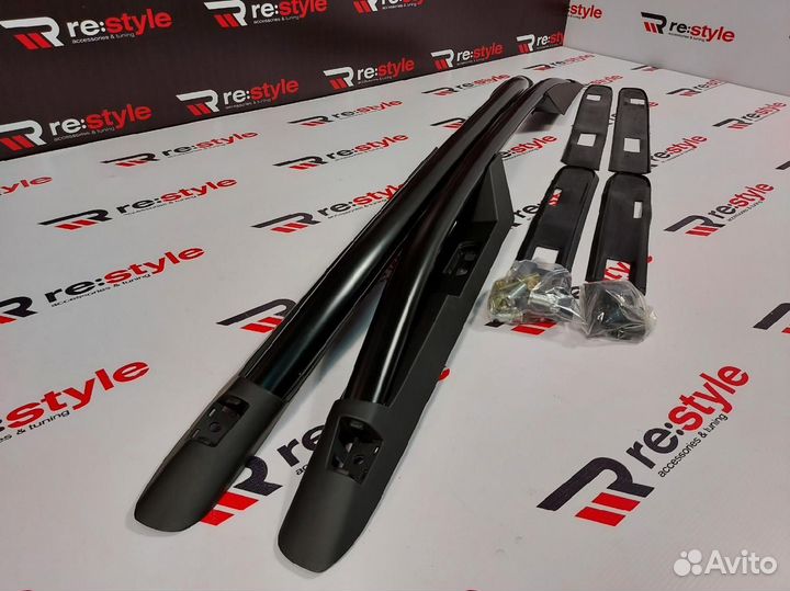 Рейлинги Honda CR-V 06-12г Черные N2048