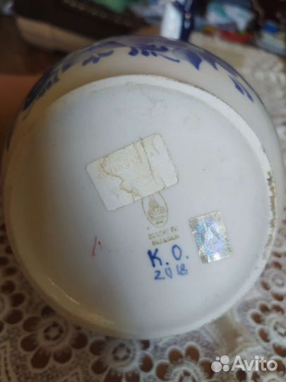 Кувшин гжель, посуда