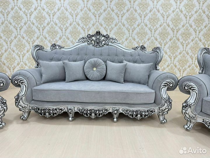 Диван и 2 кресла