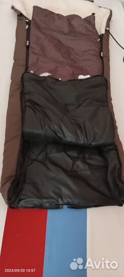 Зимний конверт в коляску