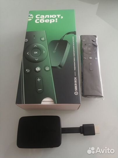 Смарт тв-приставка и медиаплеер SberBox