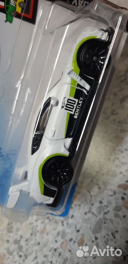 Hot Wheels 2018 Bentley Continental GT3. -2020