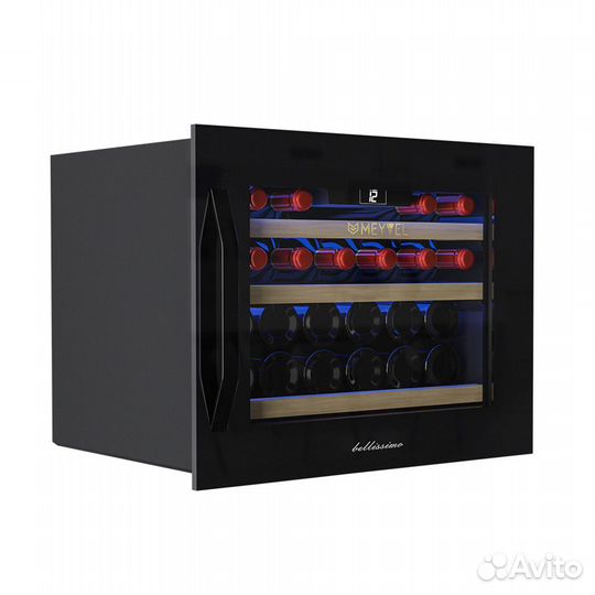 Компрессорный винный шкаф meyvel MV22-KBB1