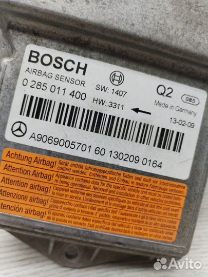 Блок SRS Mercedes Sprinter 906 OM651 2013