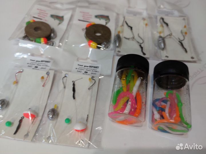 Форелевые монтажи ручной работы и приманки