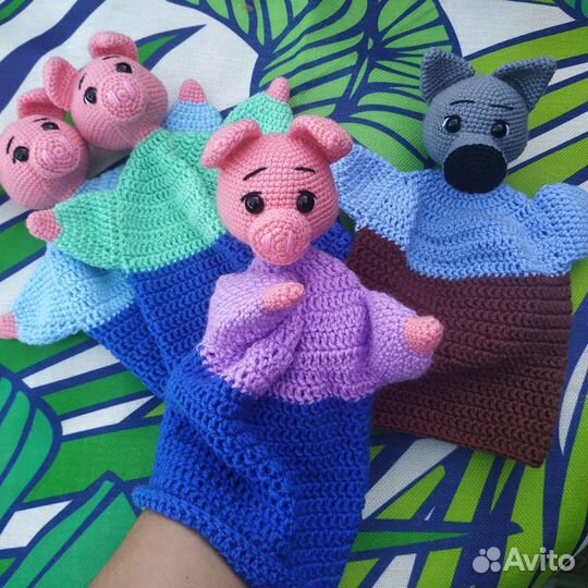 Три поросёнка, кукольный театр