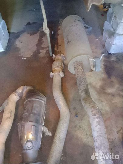 VW b5+ глушитель