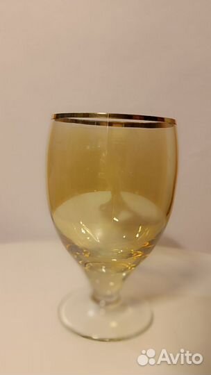 Цветное стекло бокал СССР