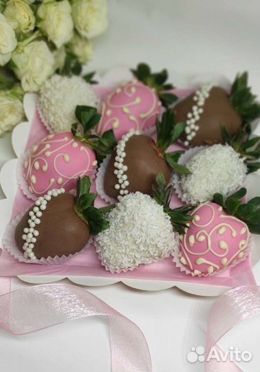 Клубника в бельгийском шоколаде