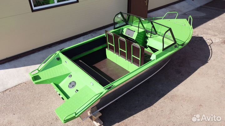 Новая лодка Orionboat 49 Fish (салон Трансформер)