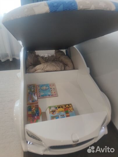 Кровать машинка объёмная