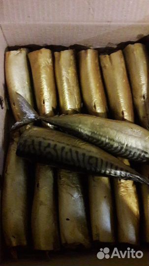 Рыба холодного копчения, вяленная в ассотрименте