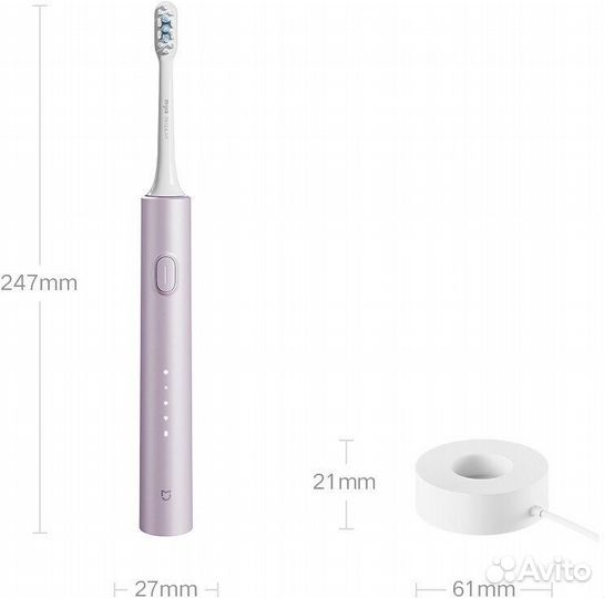 Электрическая зубная щетка Mijia T302