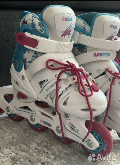 Роликовые коньки детские раздвижные