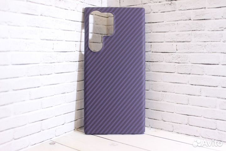Чехол под карбон на Samsung Galaxy S23 Ultra