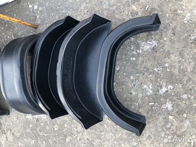 Подкрылки на прицеп