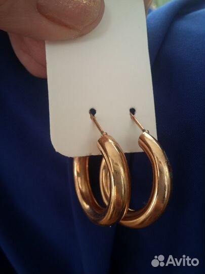 Серьги новые