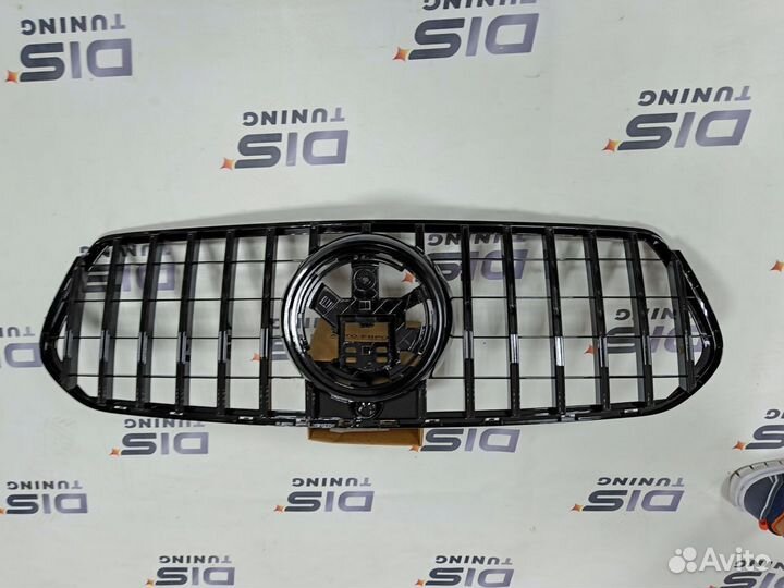 Решетка радиатора на Mercedes GLE w167 GT Хром