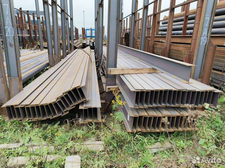 Балка 12 Б2 ГОСТ Р 57837-2017 (ГОСТ 26020), длина 12 м, марка Ст3