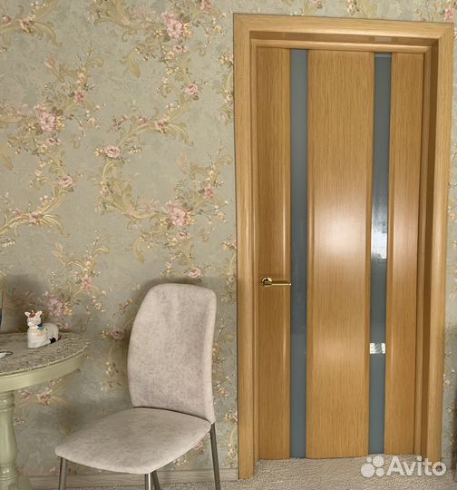 Межкомнатные двери шпон стекло фурнитура коробка