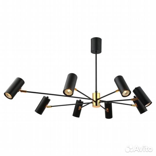 Люстра подвесная в спальню современная