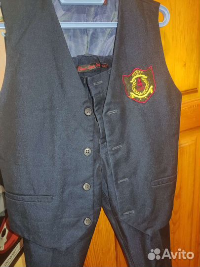 Школьный костюм для мальчика 140