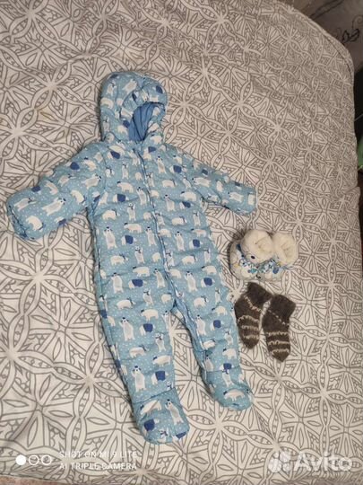 Детский Комбинезон новый 74 размер, топотушки