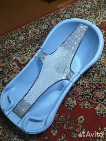 Горка для купания, ванночка, гамак и круг