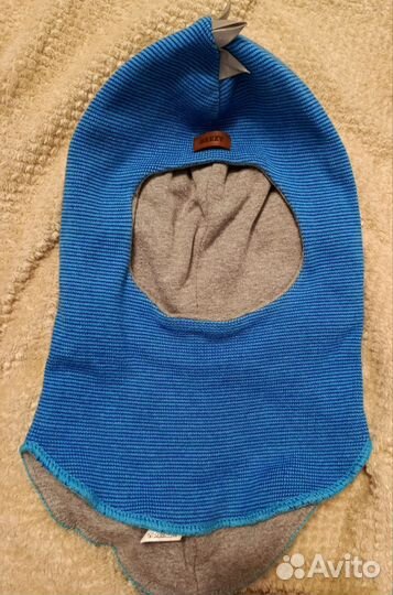 Шапка шлем для мальчика демисезонная