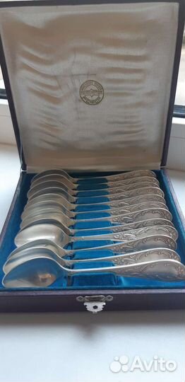 Чайные ложки из мельхиора СССР