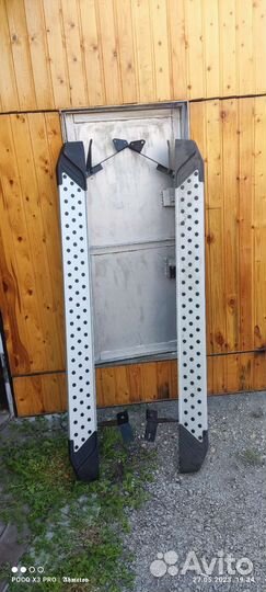 Подножки пороги на land cruiser