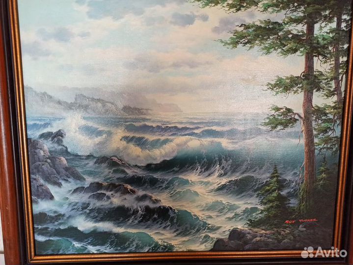 Картина маслом на холсте ROY turner