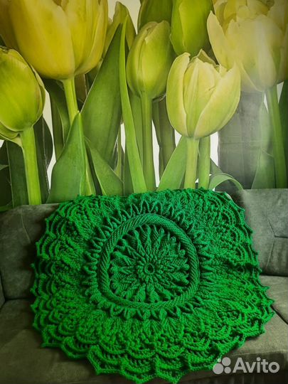 Коврик ручной работы