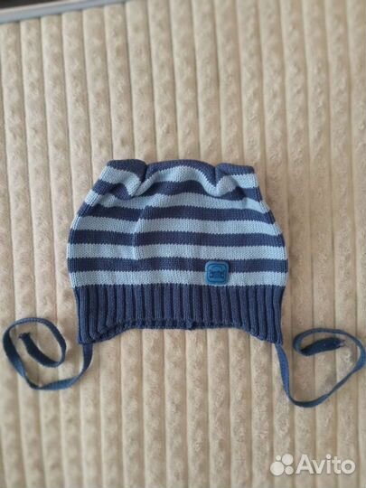 Шапка для мальчика р. 44-46