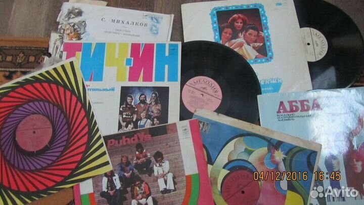 Виниловые плостинки