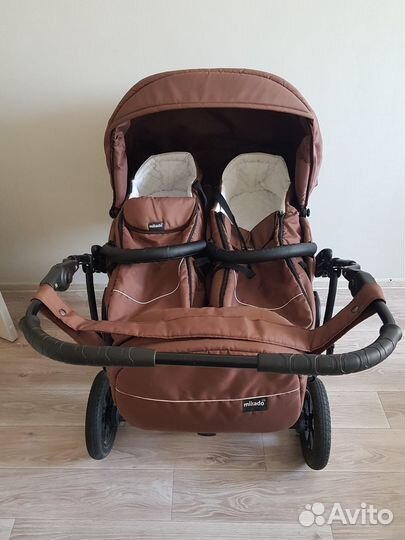 Коляска для двойни mikado duet