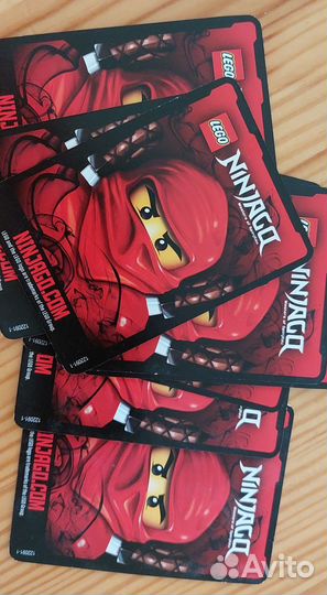 Карточки lego ninjago