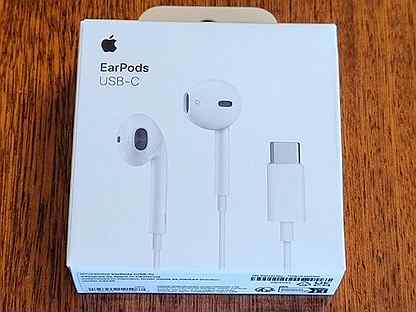 Наушники Apple EarPods USB-C (новые)