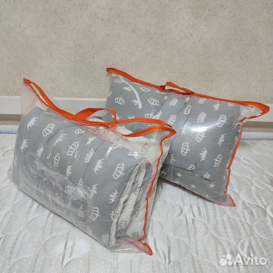 Бортики в детскую кроватку